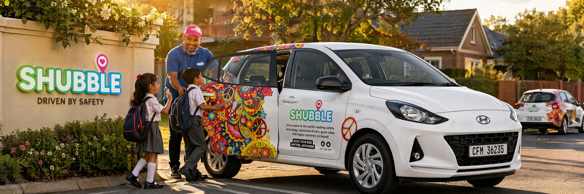 A familiar car and a friendly face at every pickup.